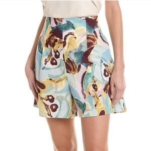 Ted Baker Multicolor Abstract Pattern Short